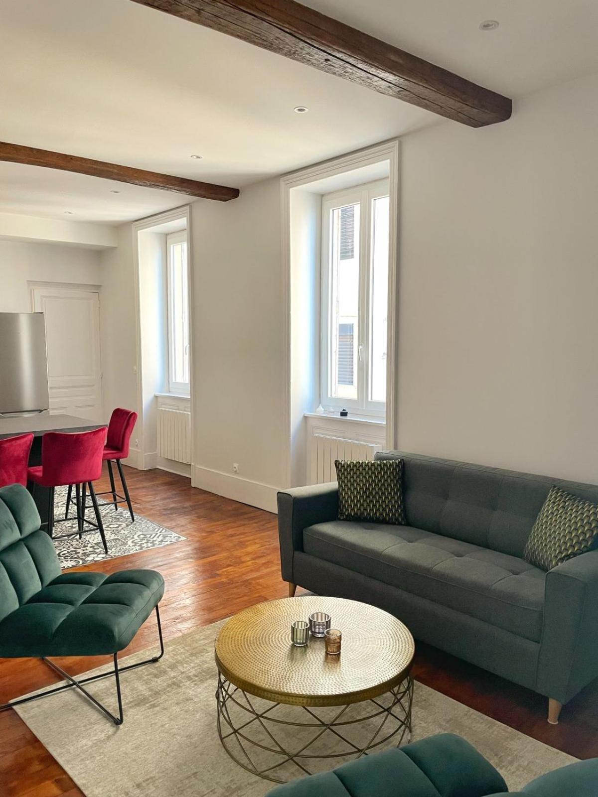 Center Macon Charmant Appartement Avec Vue Sur La Saone Dış mekan fotoğraf