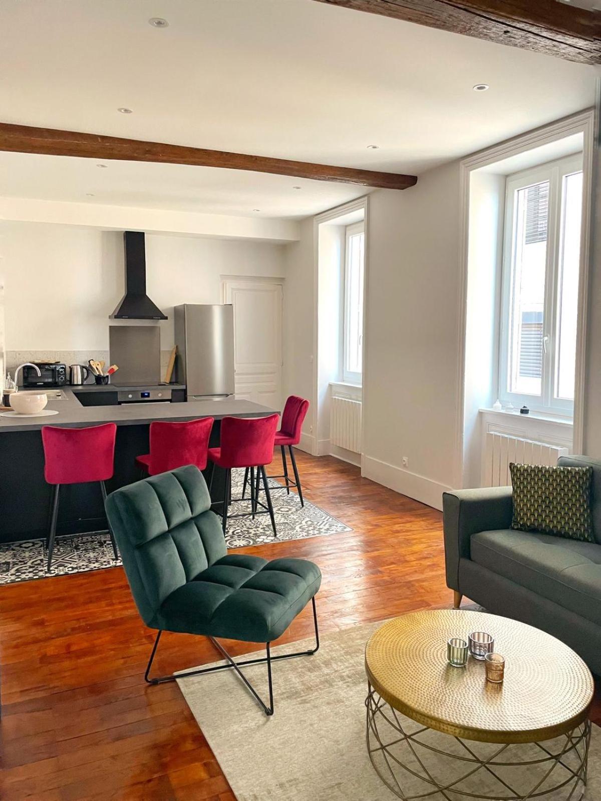 Center Macon Charmant Appartement Avec Vue Sur La Saone Dış mekan fotoğraf